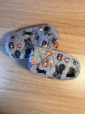 Vera Bradley Set of 2 Dog Cosmetic Pouches